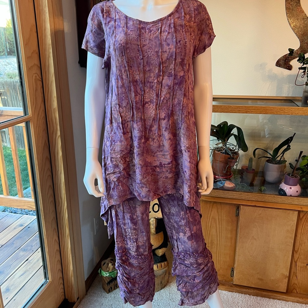 Global Village yoga/hippie set NEW!